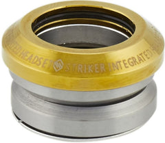 Integriertes Striker-Headset in Gold und Chrom