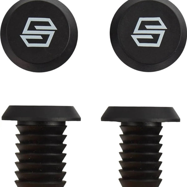 Striker Thick Logo Grips Black Orange