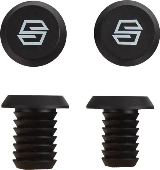 Striker Thick Logo Grips Black Orange