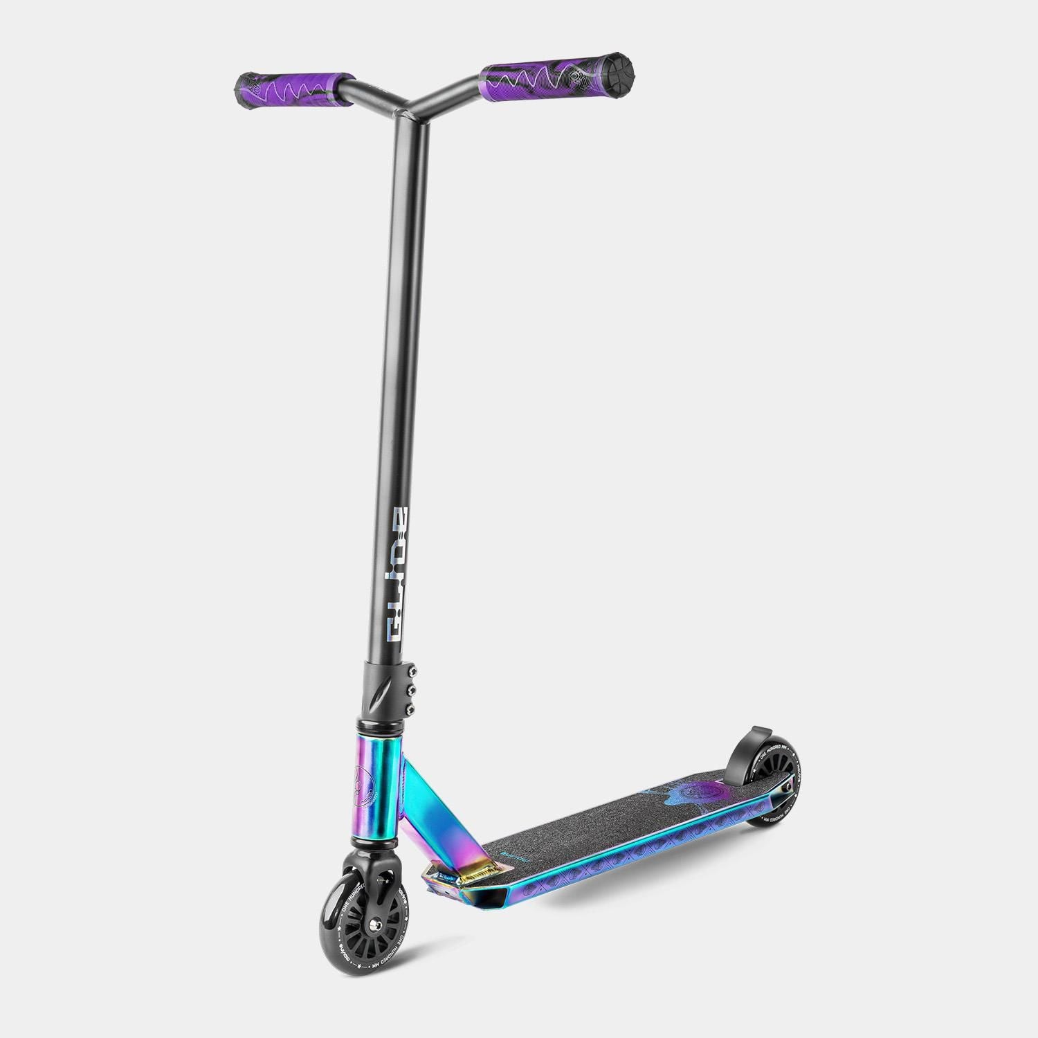 Glide Stuntstep Zwart Neochrome 81cm