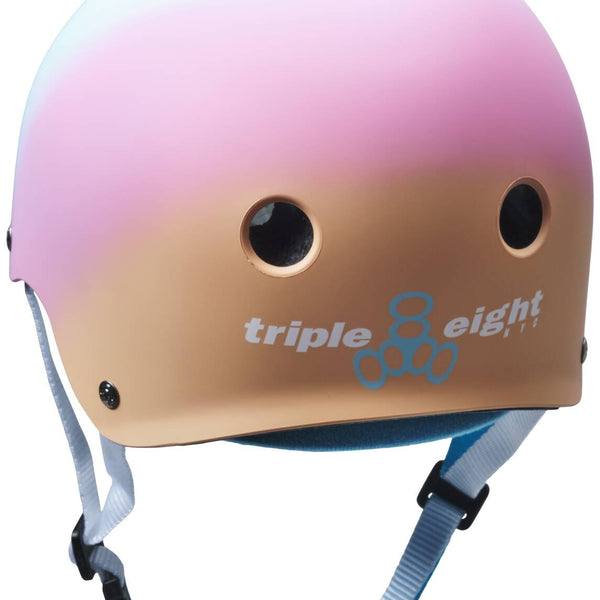 Triple Eight Certified Sweatsaver S-M Helmet Sunset